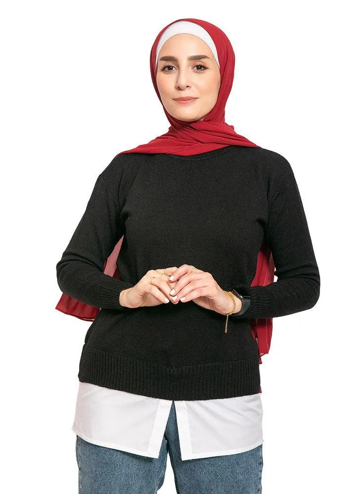 Black Shirt pullover