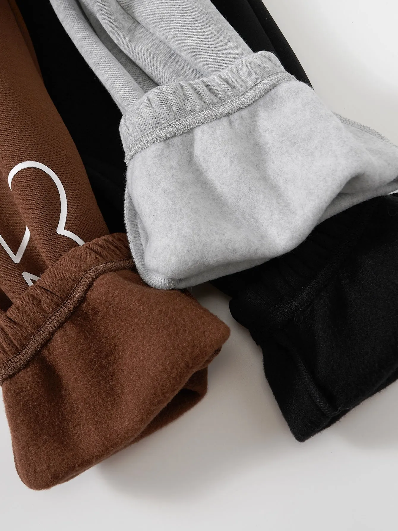 Geometric Drawstring High Waist Long Women Sweatpants