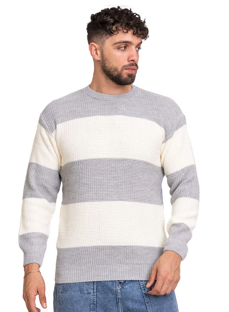Grey-Design2226 PF-Round Pullover