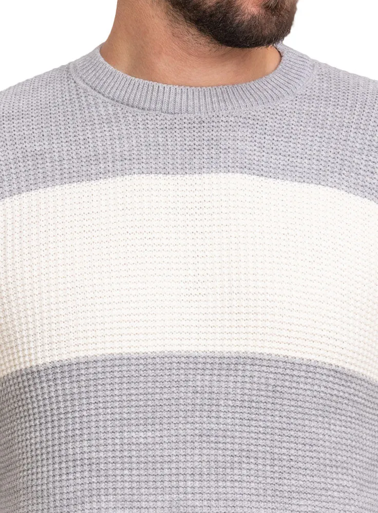 Grey-Design2226 PF-Round Pullover
