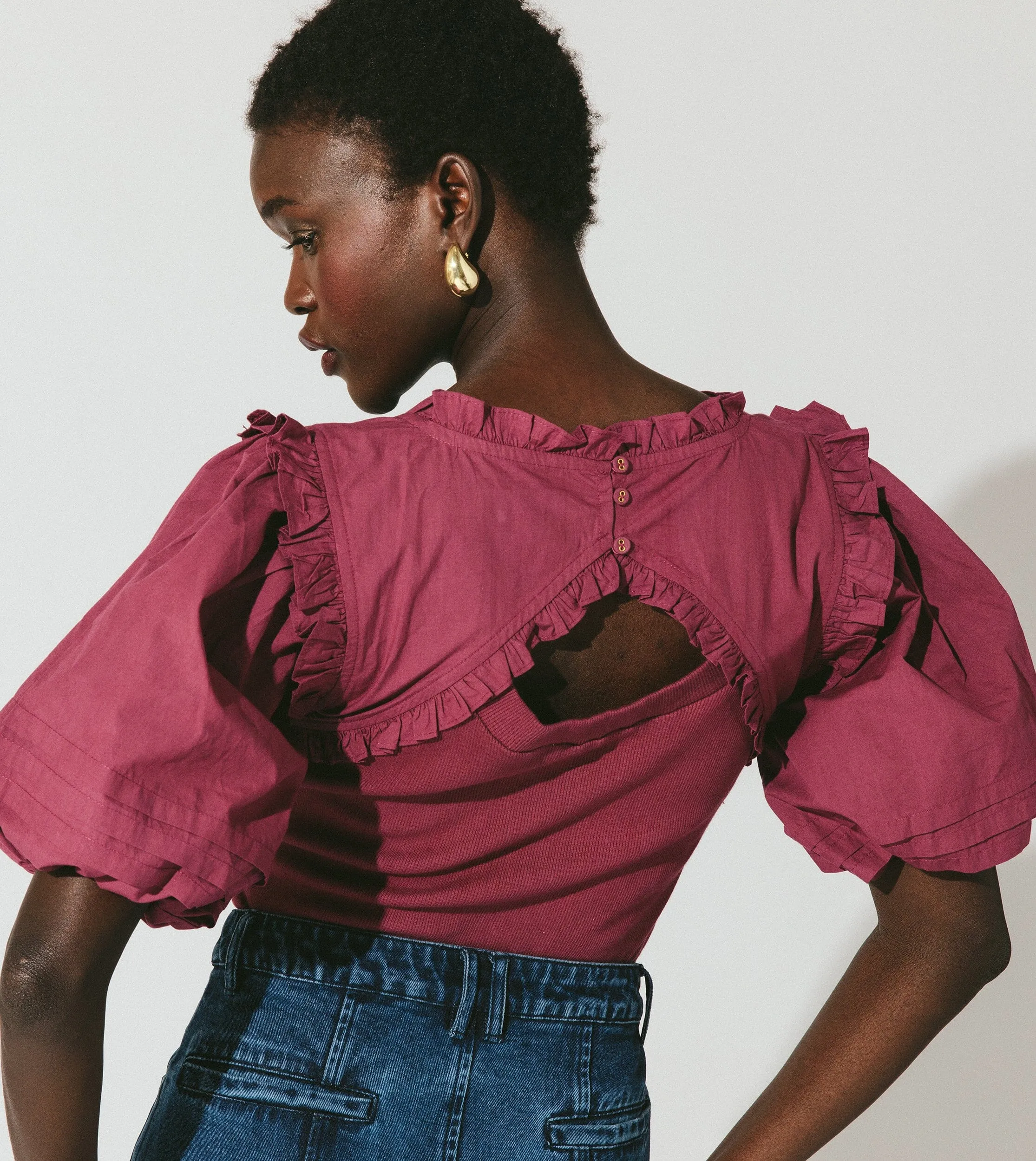 Lois Top | Plum
