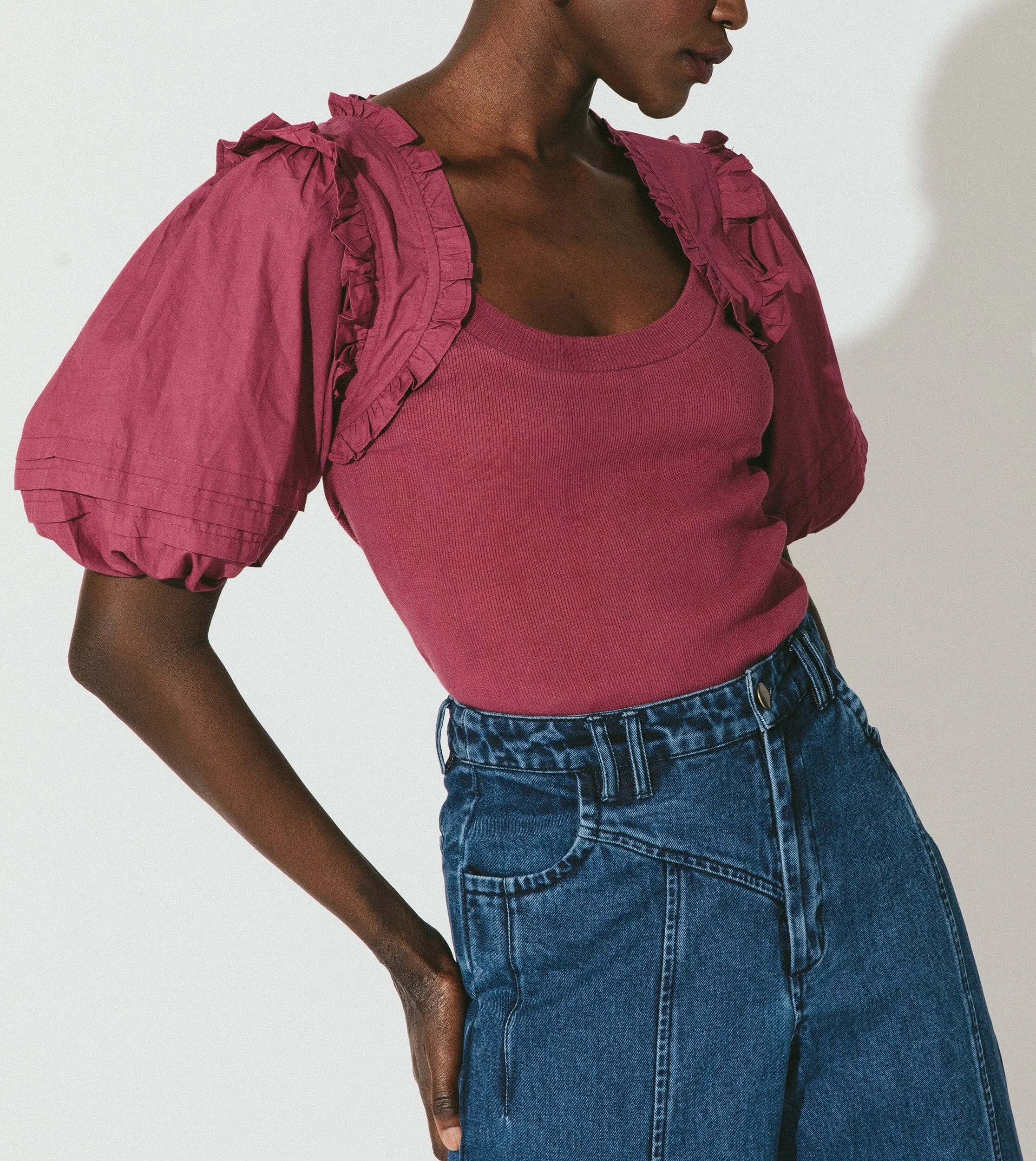 Lois Top | Plum