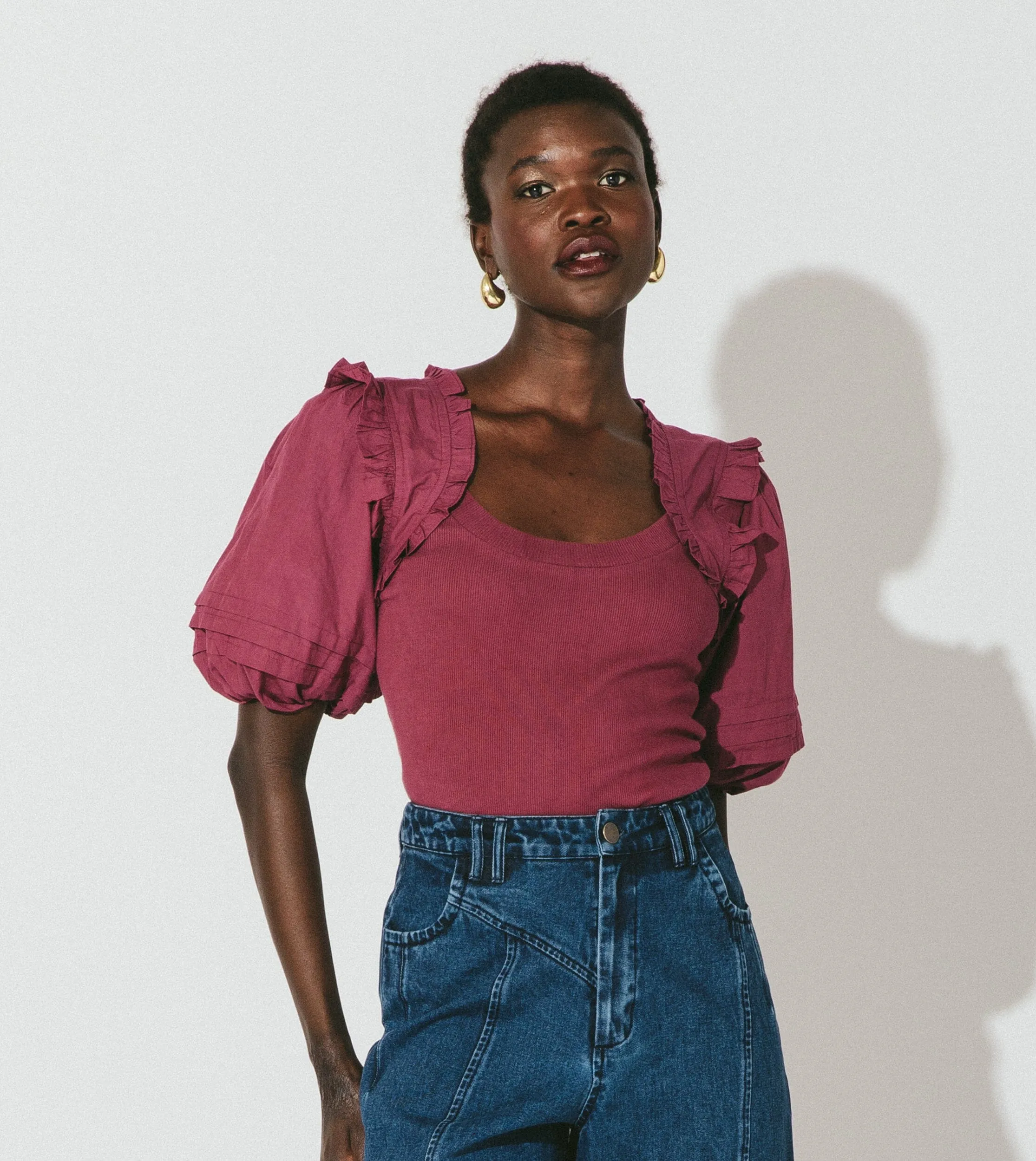 Lois Top | Plum