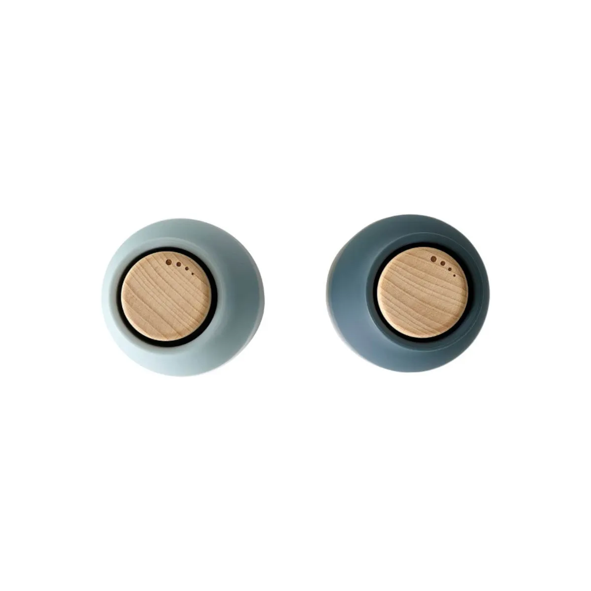 Menu 2 Pack Bottle Grinders with Beech Top Blues