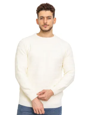 Off White-Design 00177 BS-Round Pullover