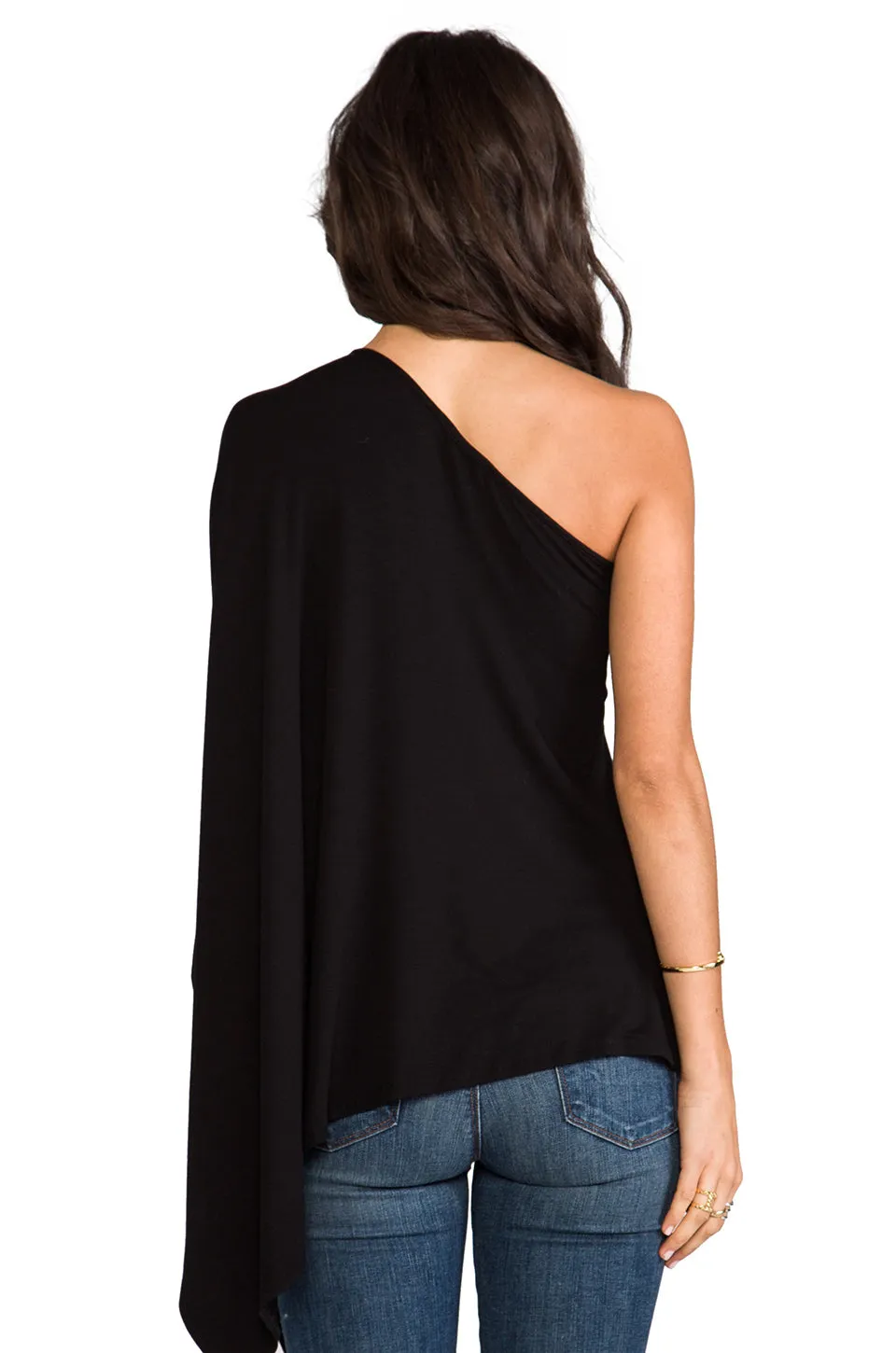 PONCHO TOP (BLACK)-JT7384
