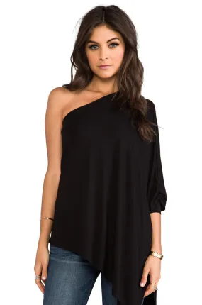 PONCHO TOP (BLACK)-JT7384