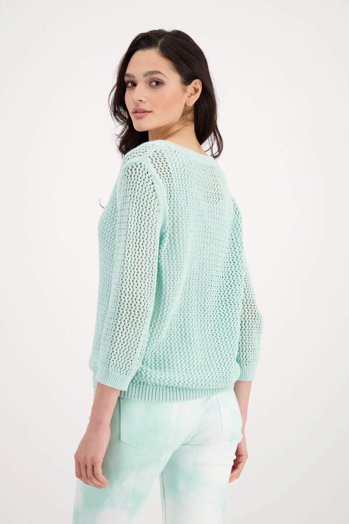 Pullover, fresh mint