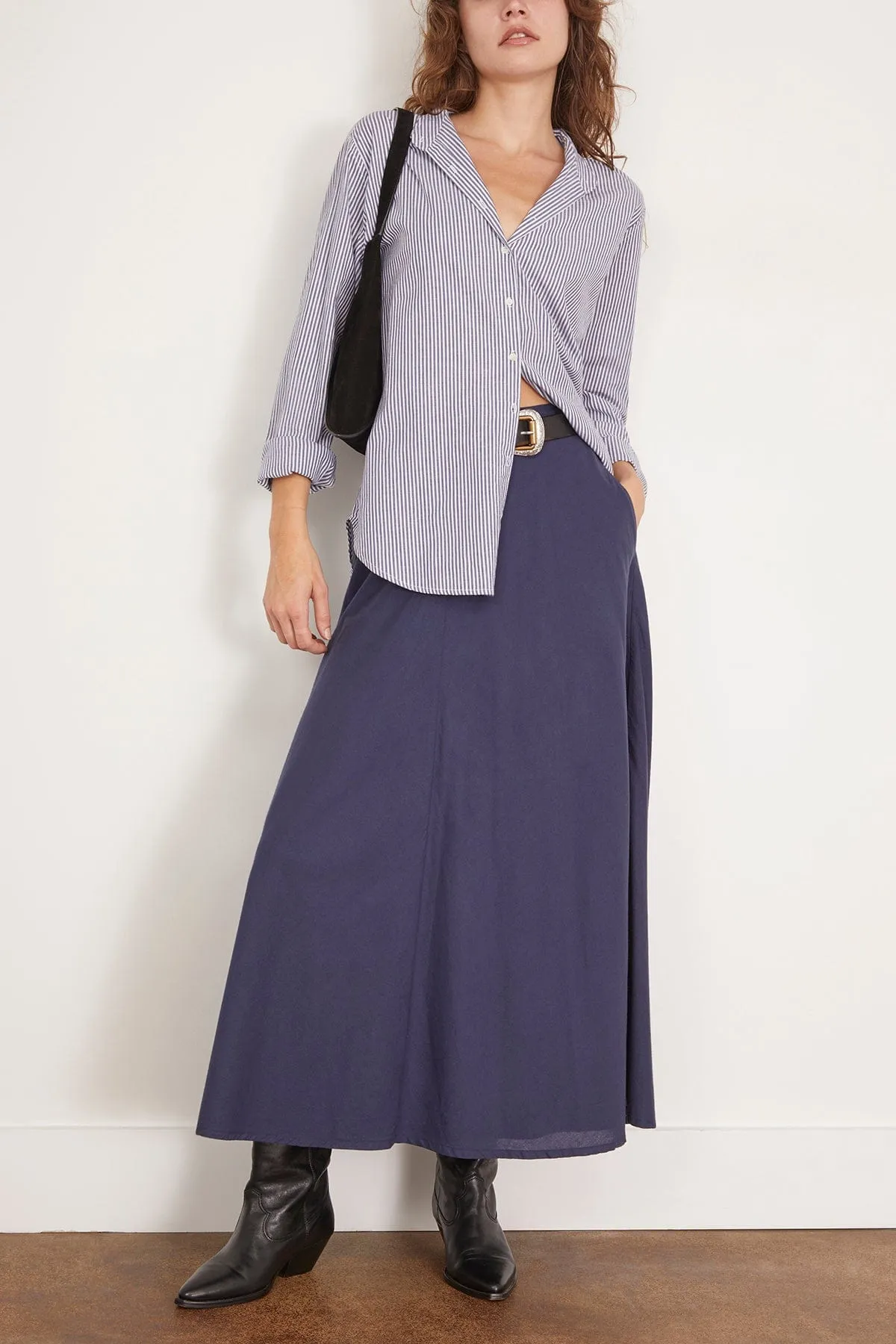 Stella Skirt in Navy