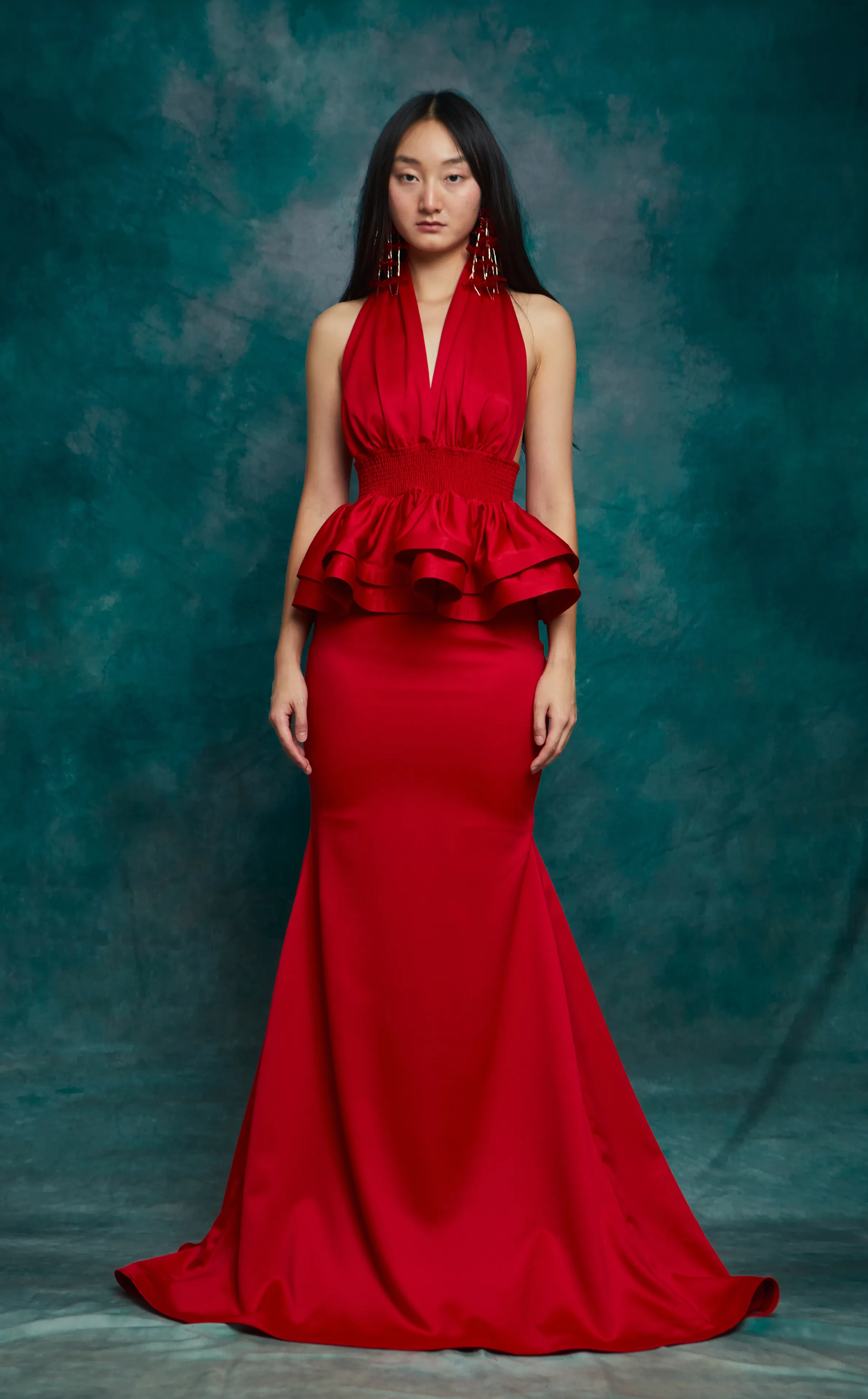 TIBET TOP - SCARLET RED (PRE-ORDER)