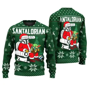 Ugly Christmas Sweater JulesRoche Funny Festive All-Over-Print Pullover