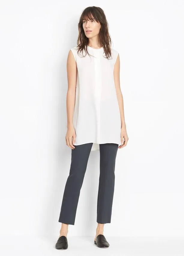 VINCE - Stitch Front Seam Legging Dark Grey